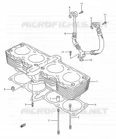 CYLINDER for Suzuki GSX-F 750 1989