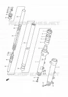 FRONT FORK for Suzuki GSX-F 750 1989