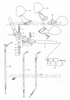 HANDELBAR for Suzuki GSX-F 750 1989