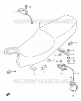 SEAT for Suzuki GSX-F 750 1989