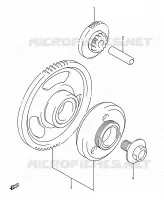 STARTER MOTOR CLUTCH for Suzuki GSX-F 750 1989