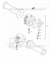 SWITCHES for Suzuki GSX-F 750 1989