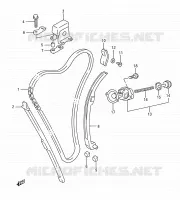 TIMING for Suzuki GSX-F 750 1989