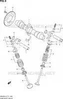 CAMSHAFT   VALVES for Suzuki INAZUMA 250 2013