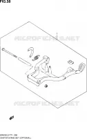 CENTER STAND SET (OPTIONAL) for Suzuki INAZUMA 250 2013
