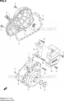 CRACKCASE COVER for Suzuki INAZUMA 250 2013