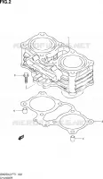 CYLINDER for Suzuki INAZUMA 250 2013
