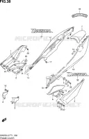 FAIRING for Suzuki INAZUMA 250 2013
