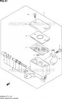 FR. MASTER CYLINDER for Suzuki INAZUMA 250 2013