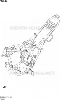 FRAME for Suzuki INAZUMA 250 2013