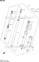 FRONT FORK for Suzuki INAZUMA 250 2013