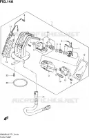FUEL PUMP for Suzuki INAZUMA 250 2013