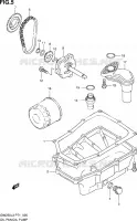 OIL PAN   OIL PUMP for Suzuki INAZUMA 250 2013