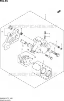 REAR CALIPER for Suzuki INAZUMA 250 2013