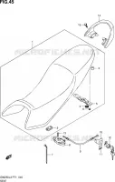 SEAT for Suzuki INAZUMA 250 2013