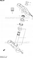 STEERING COLUMN for Suzuki INAZUMA 250 2013