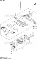 TAIL LIGHT for Suzuki INAZUMA 250 2013