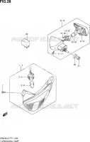 TJRN SIGNAL LAMP for Suzuki INAZUMA 250 2013