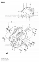 CRACKCASE COVER for Suzuki MARAUDER 125 2011
