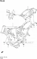 FRAME for Suzuki MARAUDER 125 2011
