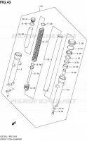 FRONT FORK for Suzuki MARAUDER 125 2011