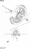 FRONT WHEEL for Suzuki MARAUDER 125 2011
