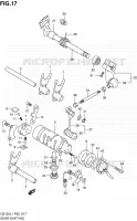 GEAR SHIFTING ASSY for Suzuki MARAUDER 125 2011