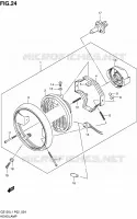 HEAD LAMP (MODEL  P02) for Suzuki MARAUDER 125 2011