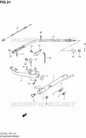 STAND   REAR BRAKE for Suzuki MARAUDER 125 2011