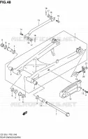 SWINGARM for Suzuki MARAUDER 125 2011