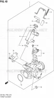 THROTTLE BODY for Suzuki MARAUDER 125 2011