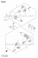 TJRN SIGNAL LAMP for Suzuki MARAUDER 125 2011