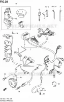 WIRING HARNESS for Suzuki MARAUDER 125 2011