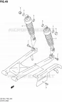 CHAIN GUARD for Suzuki MARAUDER 125 2011