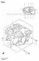 CRACKCASE COVER for Suzuki MARAUDER 125 2011