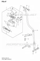FR. MASTER CYLINDER for Suzuki MARAUDER 125 2011