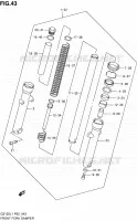 FRONT FORK for Suzuki MARAUDER 125 2011