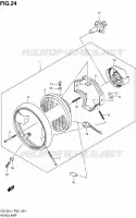 HEAD LAMP (MODEL  P02) for Suzuki MARAUDER 125 2011