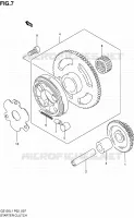 STARTER MOTOR CLUTCH for Suzuki MARAUDER 125 2011