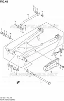 SWINGARM for Suzuki MARAUDER 125 2011
