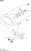 TAIL LIGHT ASSY for Suzuki MARAUDER 125 2011