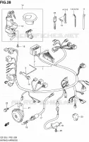 WIRING HARNESS for Suzuki MARAUDER 125 2011