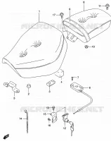 CRACKCASE COVER for Suzuki MARAUDER 250 2002