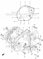 CRACKCASE COVER for Suzuki MARAUDER 250 2002