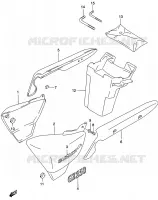 FAIRING  (MODELE K2) for Suzuki MARAUDER 250 2002