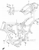 FRAME for Suzuki MARAUDER 250 2002