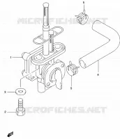 FUEL COCK for Suzuki MARAUDER 250 2002