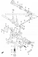 GEAR SHIFTING ASSY for Suzuki MARAUDER 250 2002
