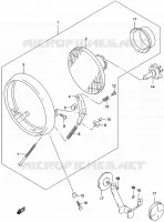 HEAD LAMP for Suzuki MARAUDER 250 2002
