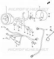 SPEEDOMETER (MODELE K2) for Suzuki MARAUDER 250 2002